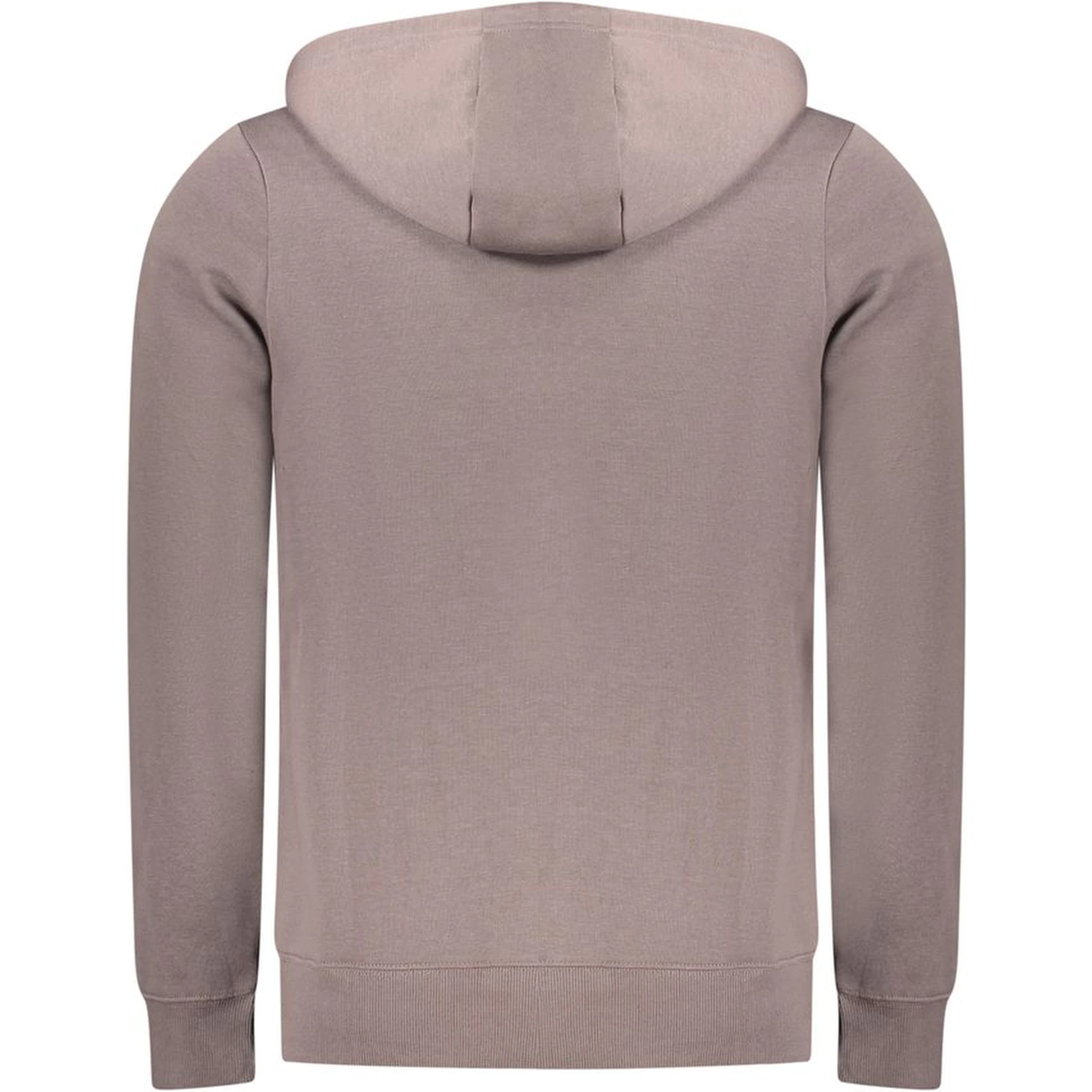 Marrone Cotton Men's Hooded Sweatshirt