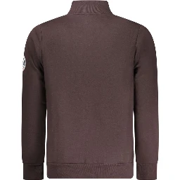 Marrone Cotton Men Sweatshirt