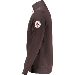 Marrone Cotton Men Sweatshirt