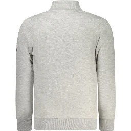 Grigio Cotton Men Sweatshirt