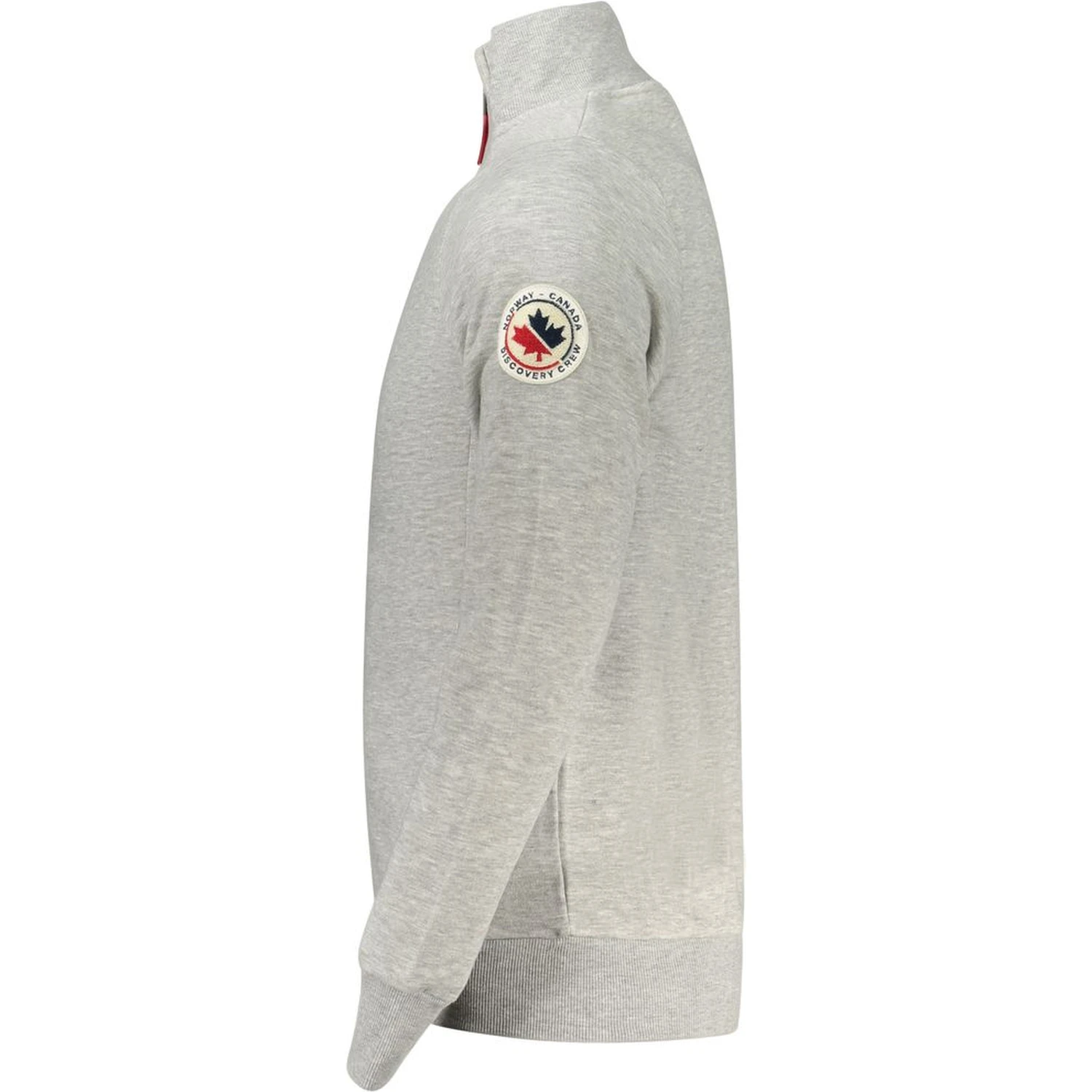 Grigio Cotton Men Sweatshirt
