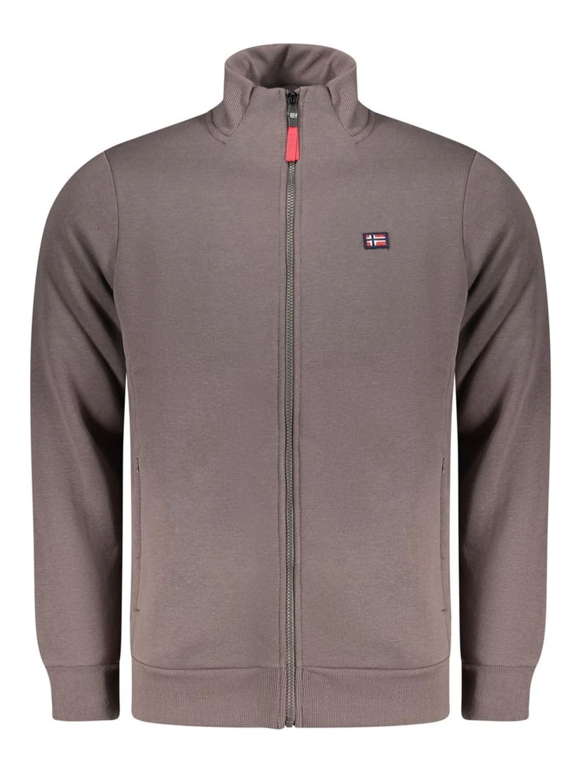 Marrone Cotton Men Sweatshirt