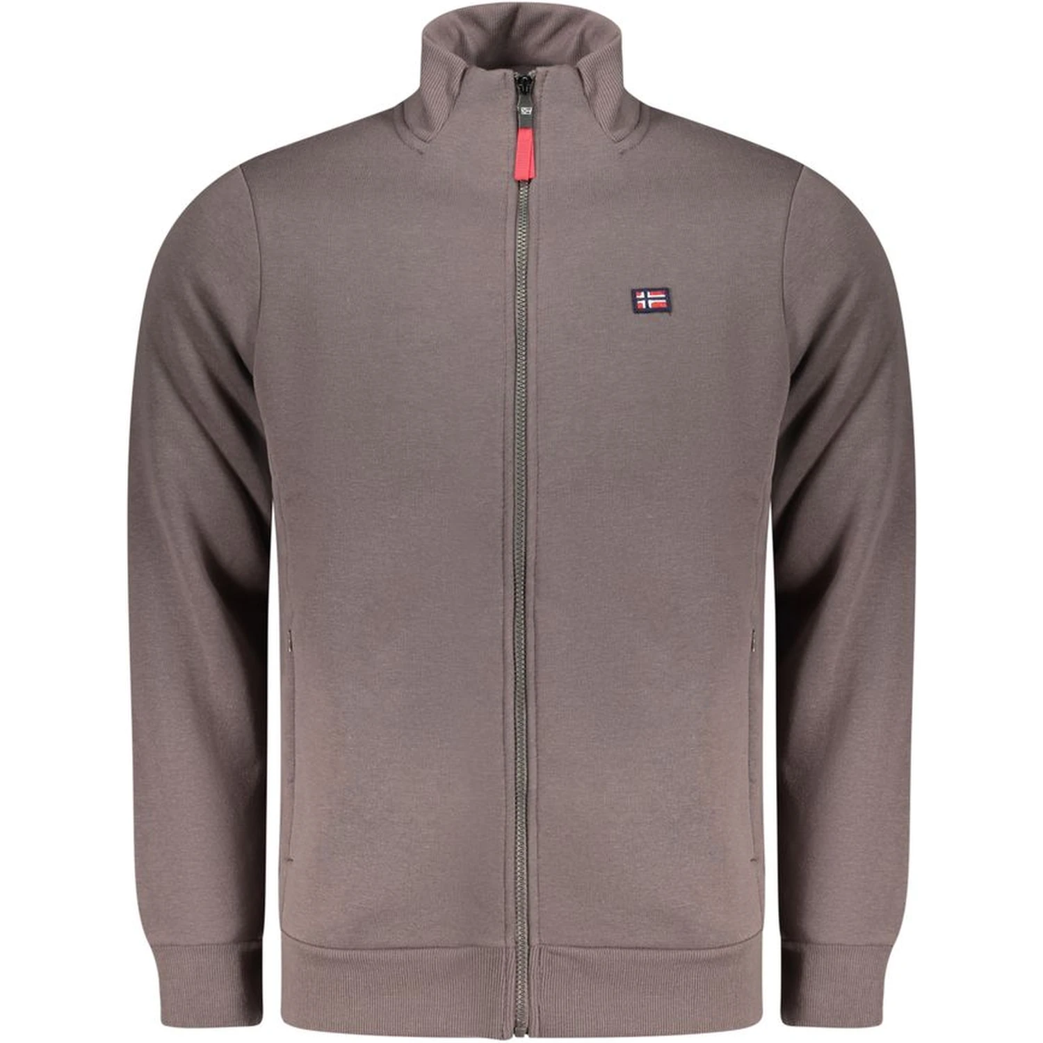 Marrone Cotton Men Sweatshirt