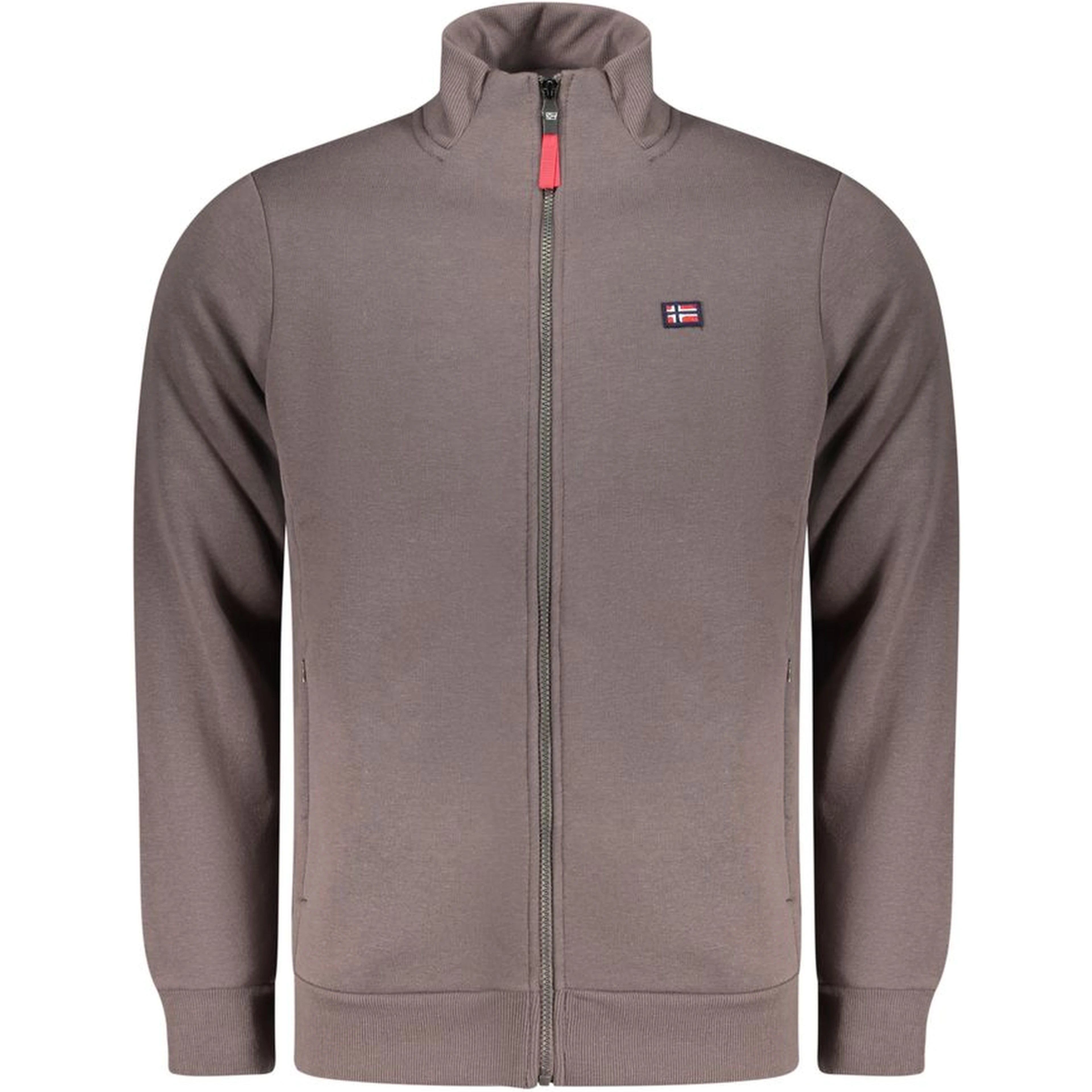 Marrone Cotton Men Sweatshirt