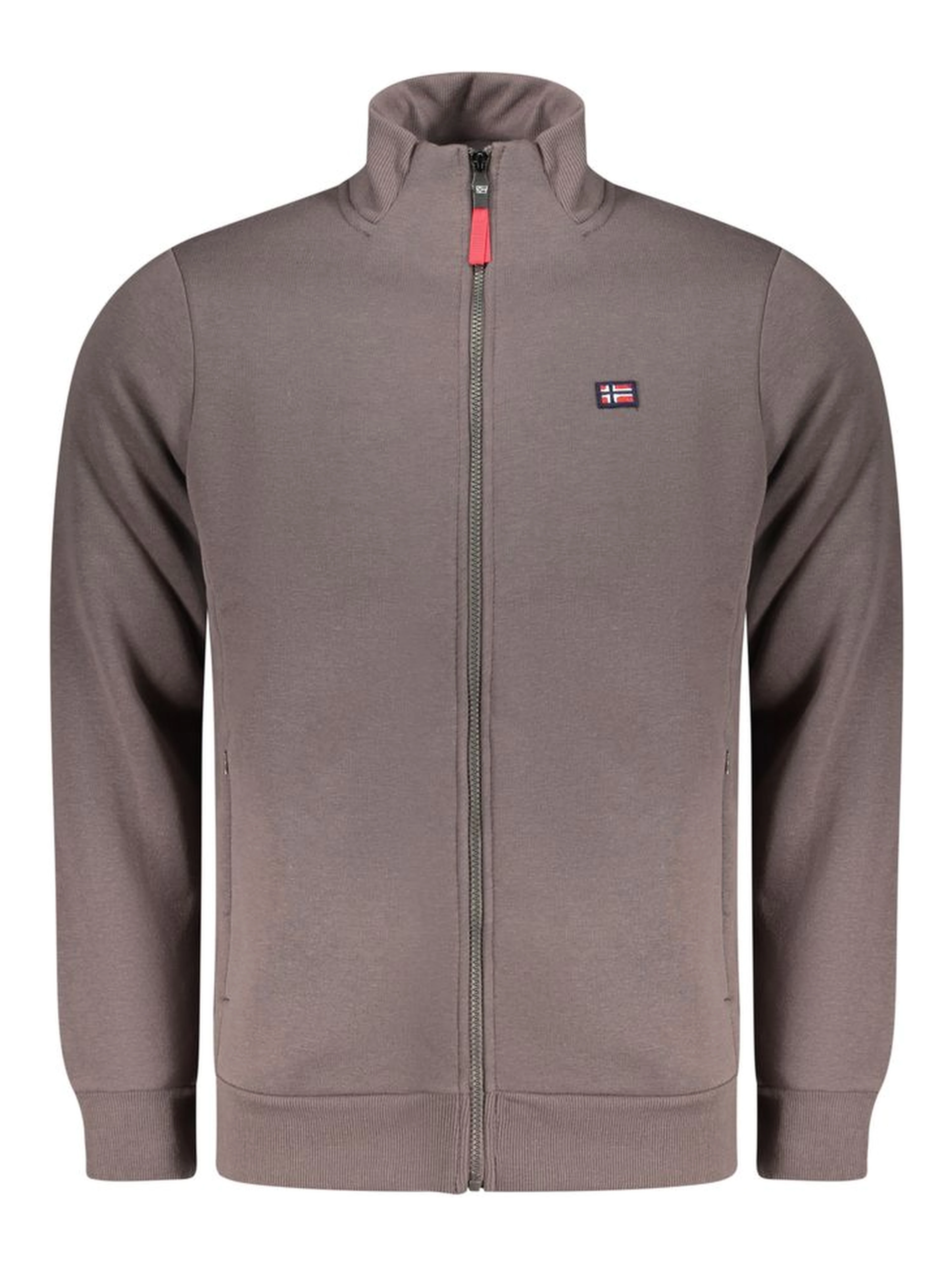 Marrone Cotton Men Sweatshirt