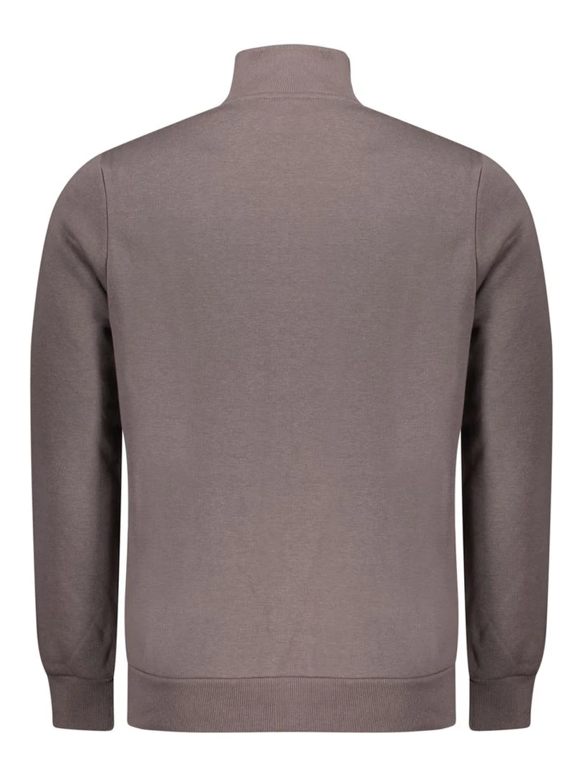 Marrone Cotton Men Sweatshirt