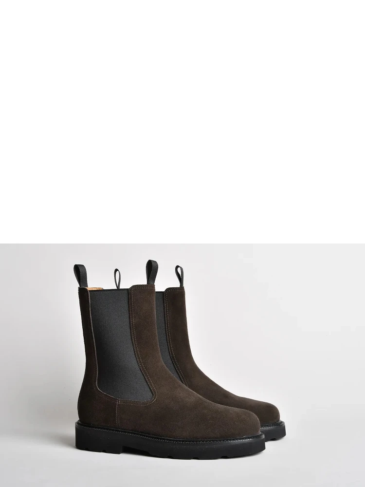 Suede leather ankle boots alternative