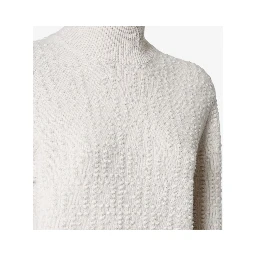 Wool and cashmere turtleneck knitwear