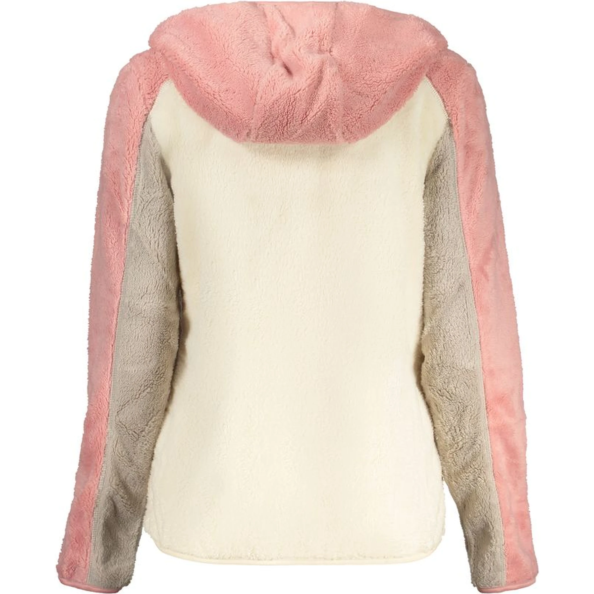 White Polyester Women's Hoodie
