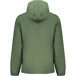 Green Polyester Jackets & Coat