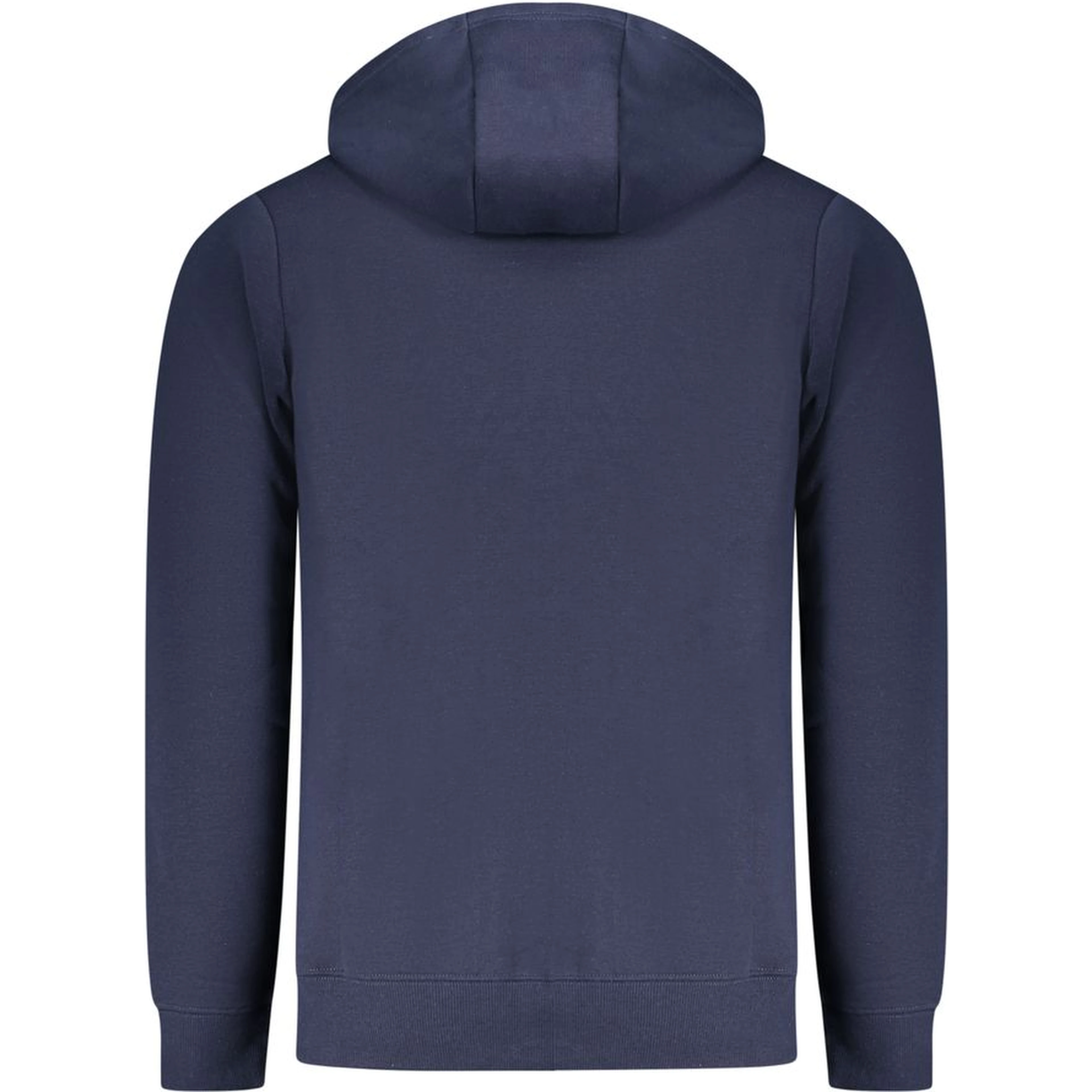 Blue Cotton Men's Hoodie