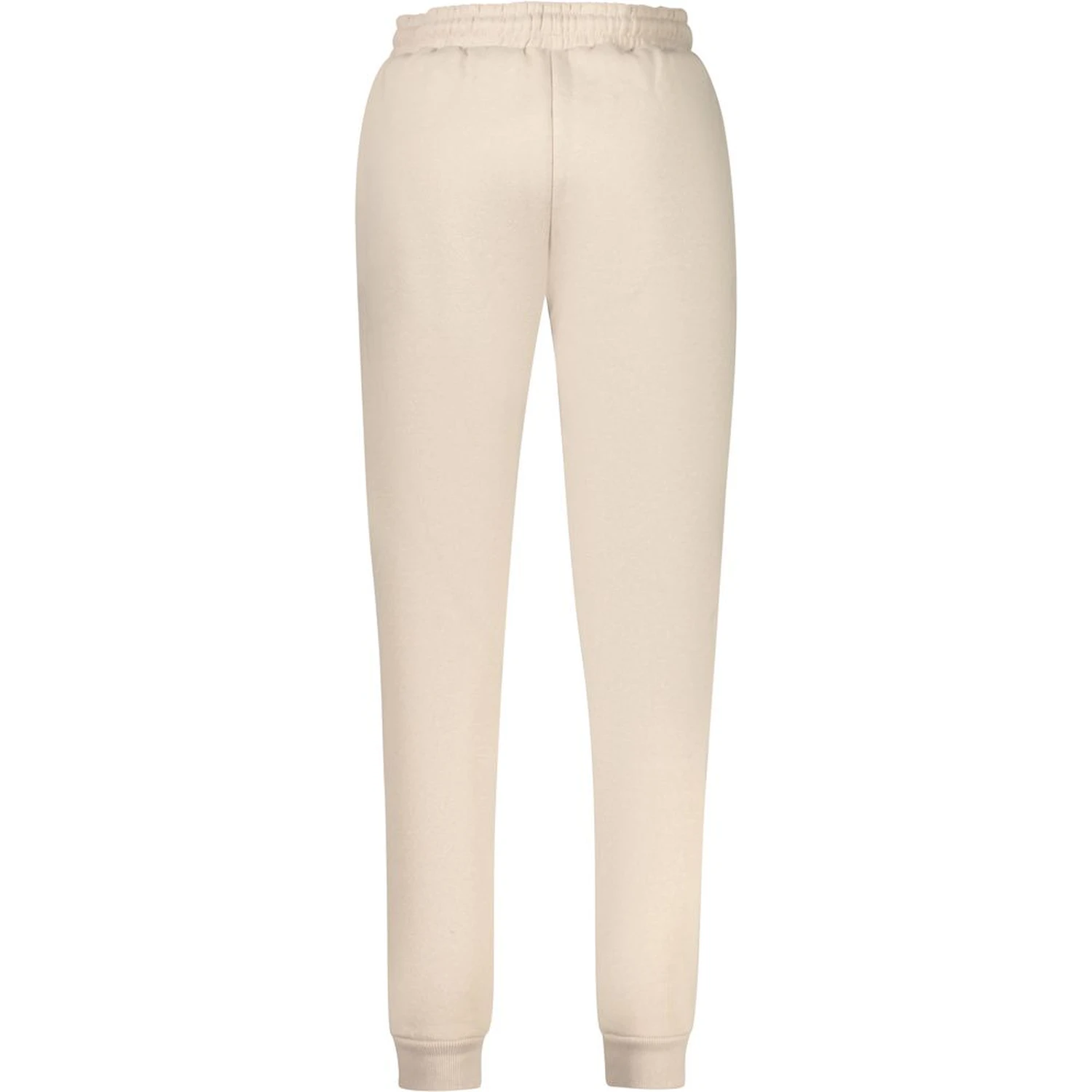 Beige Cotton Women Sweatpant