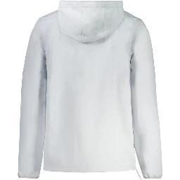 Grigio Polyester Men's Jacket