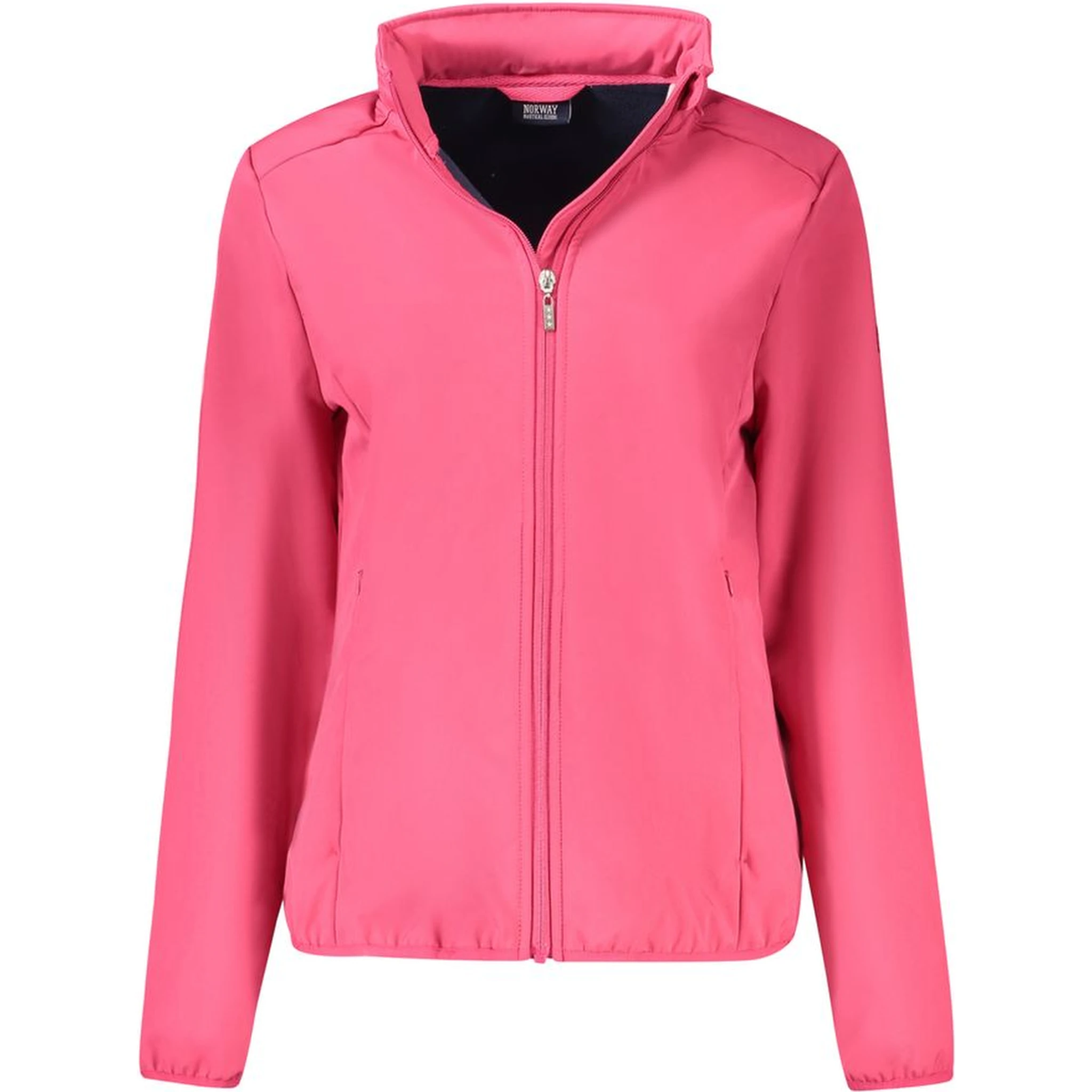 Pink Polyester Jackets & Coat