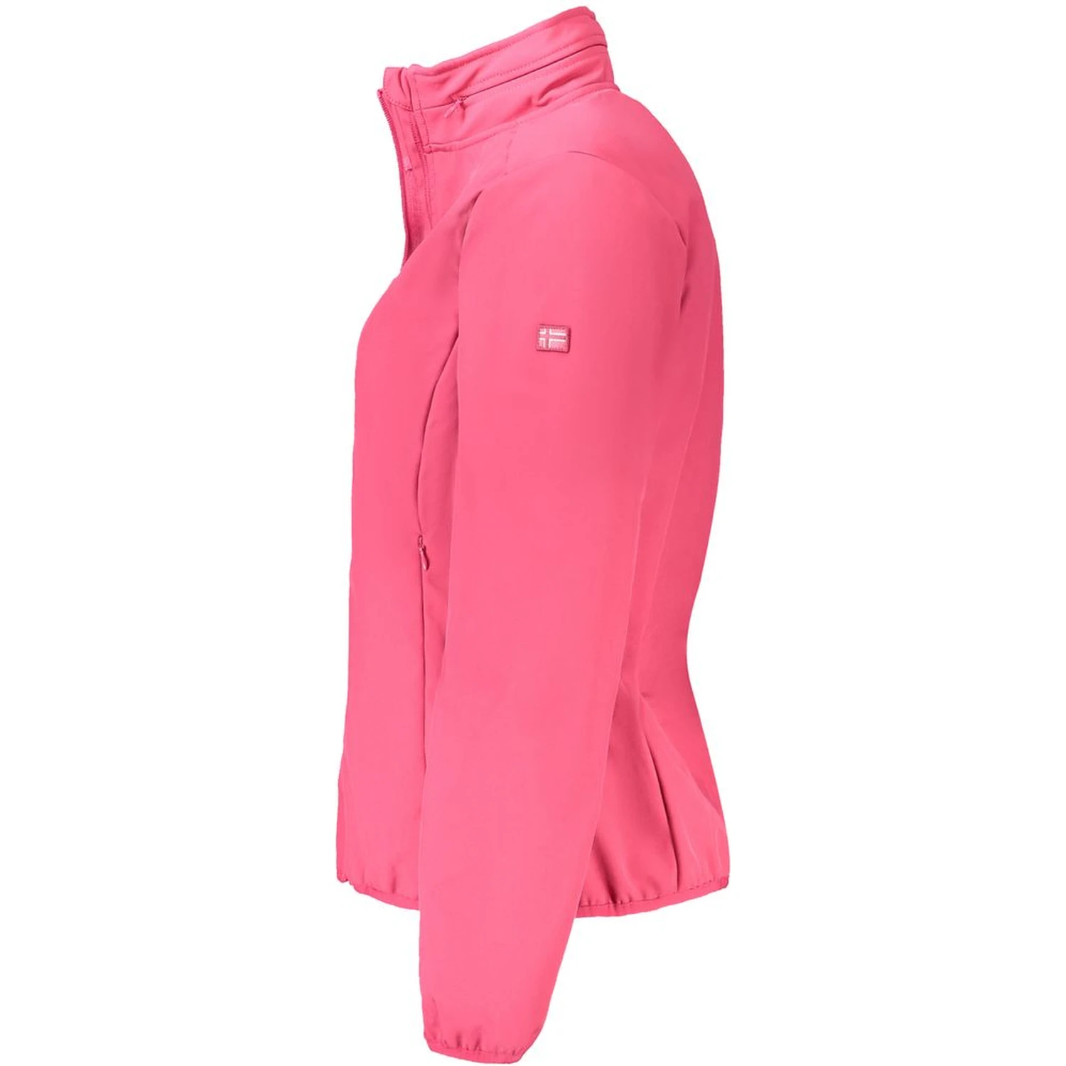Pink Polyester Jackets & Coat