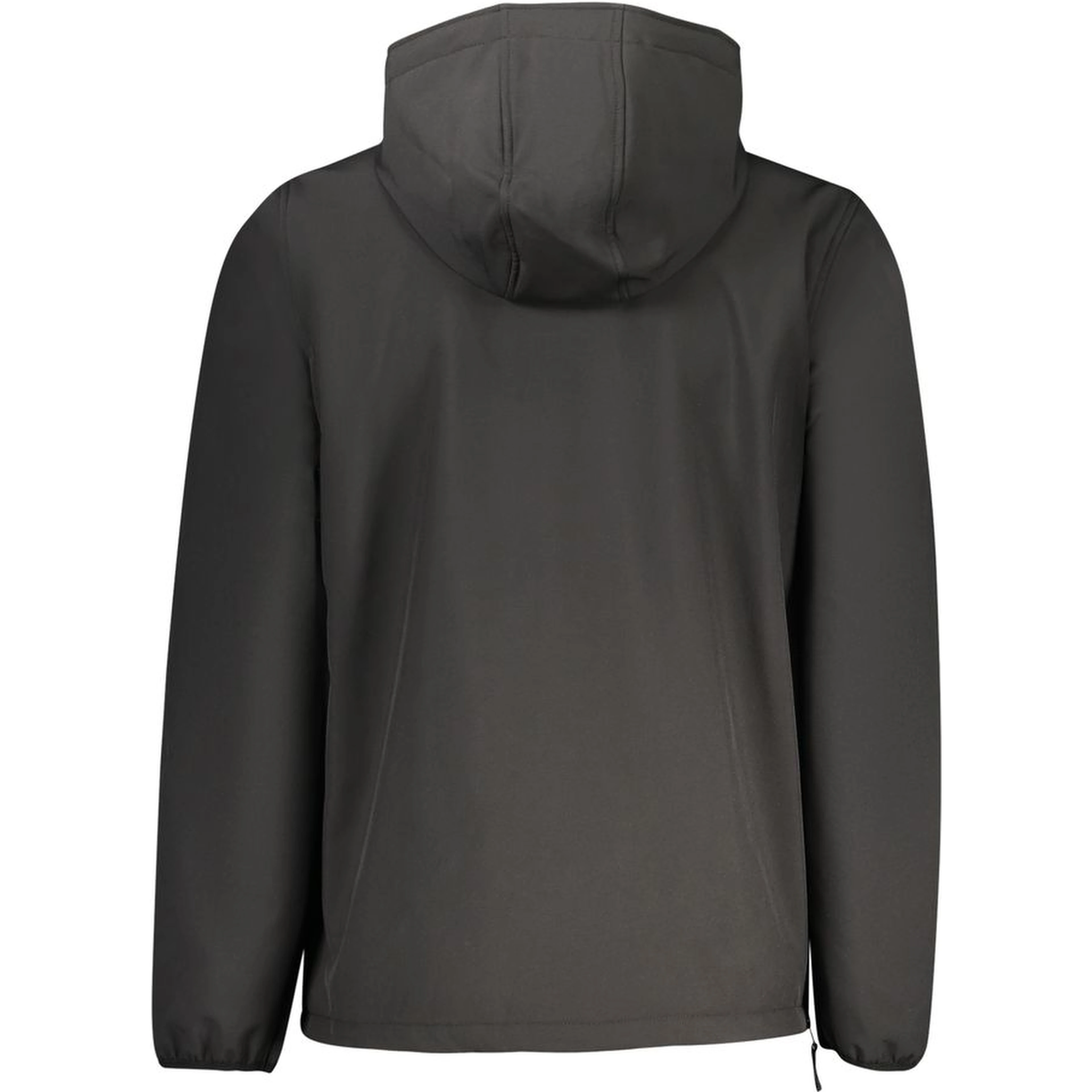 Black Polyester Men's Jacket