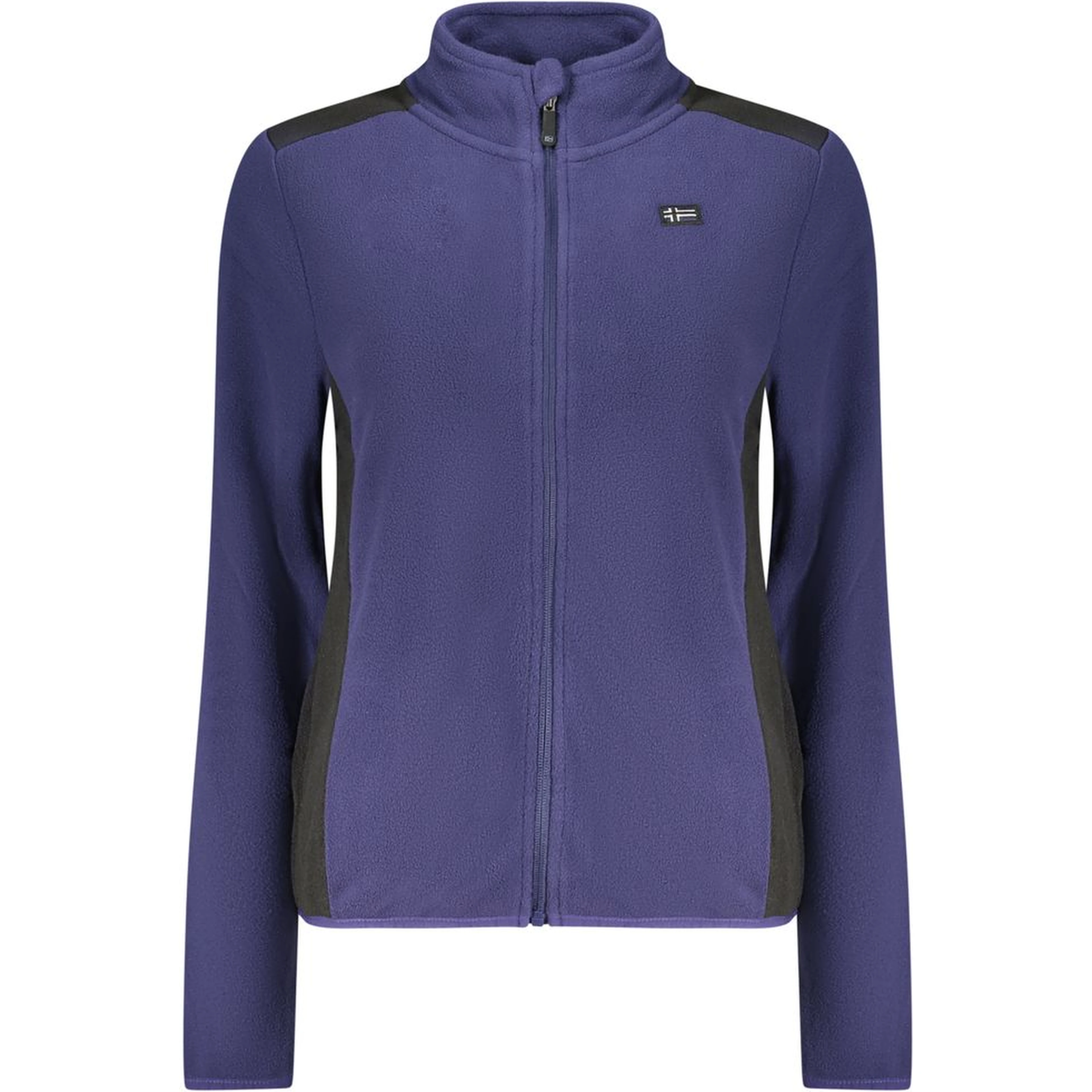Blue Polyester Women Sweatshirt