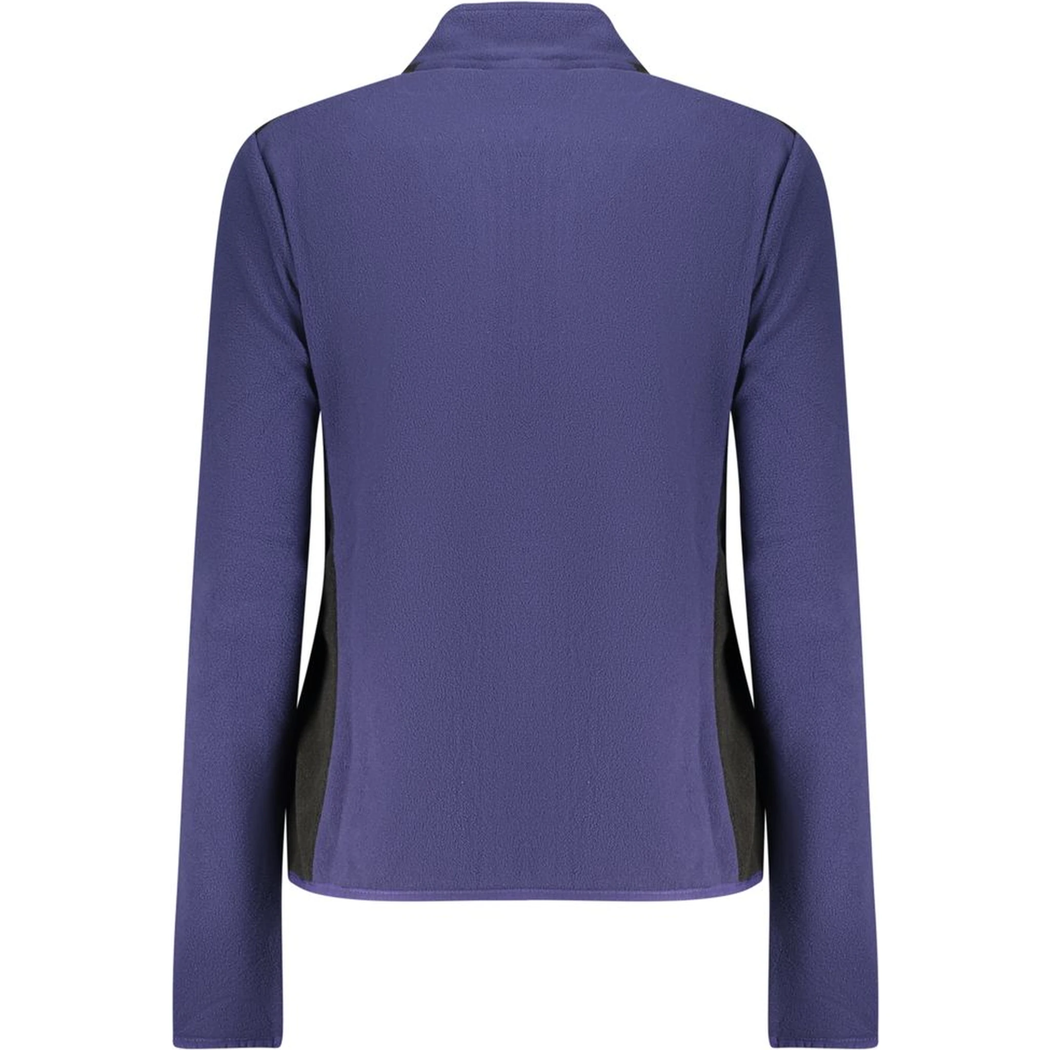 Blue Polyester Women Sweatshirt