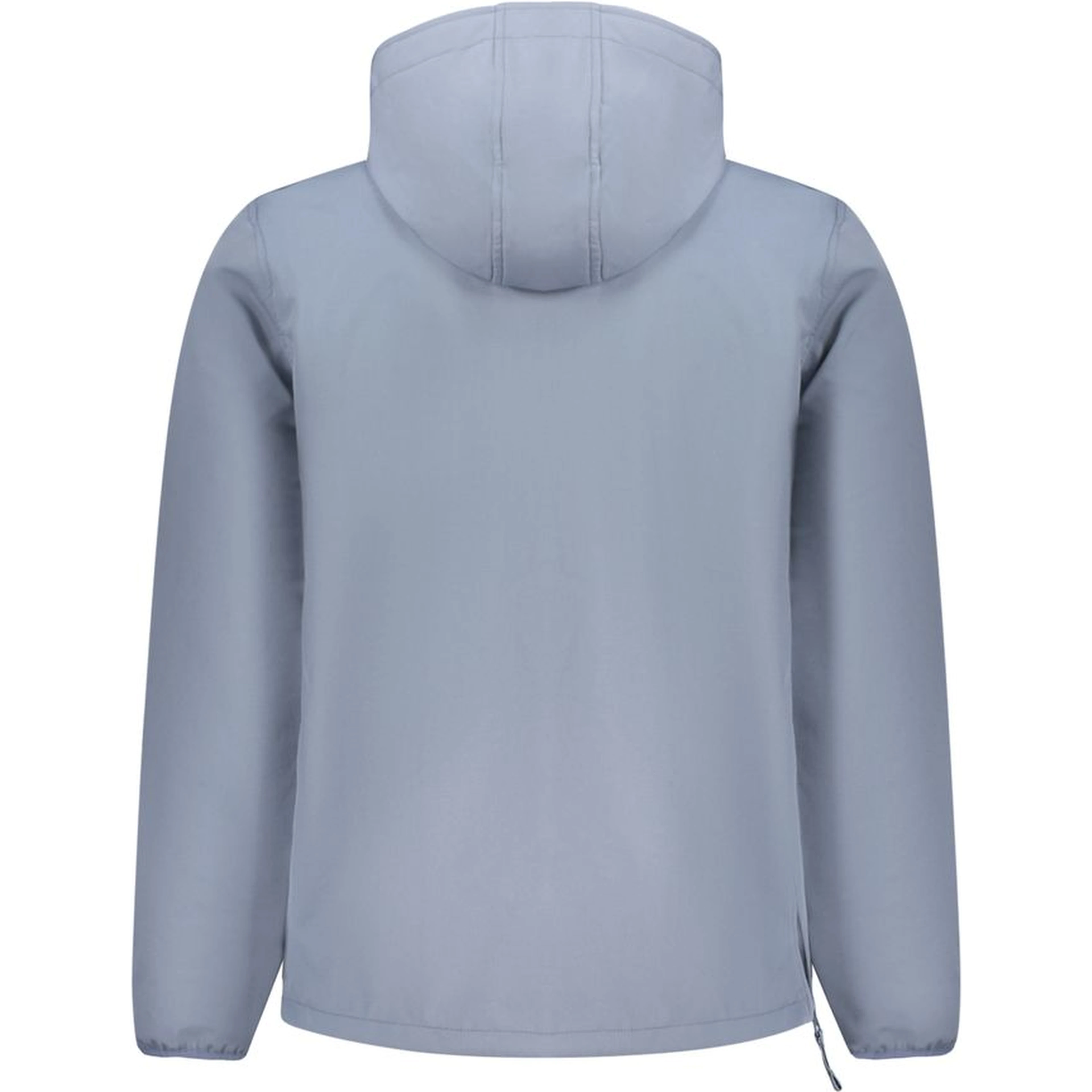 Blue Polyester Men's Jacket
