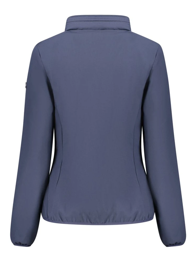 Blue Polyester Women's Jacket alternative