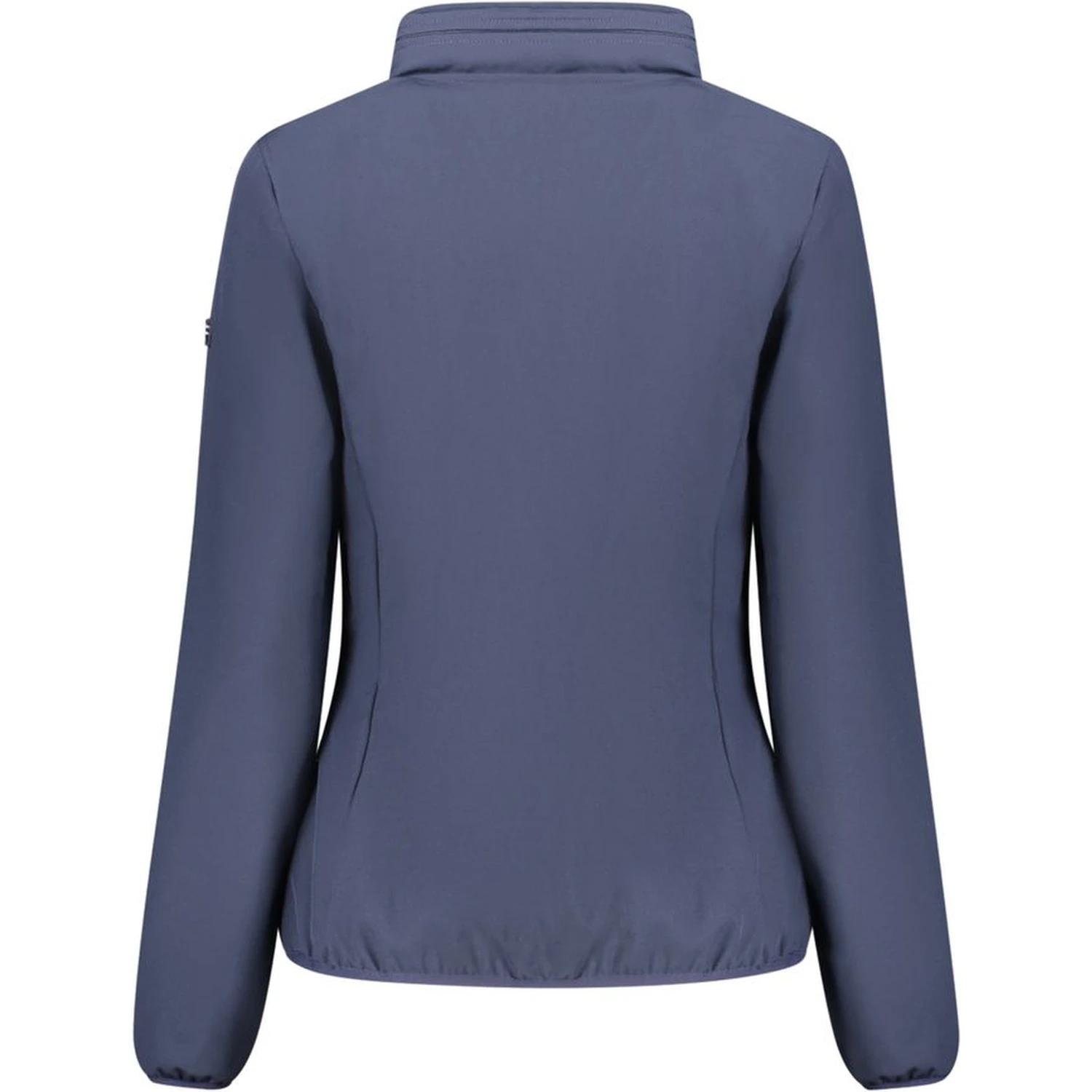 Blue Polyester Women's Jacket
