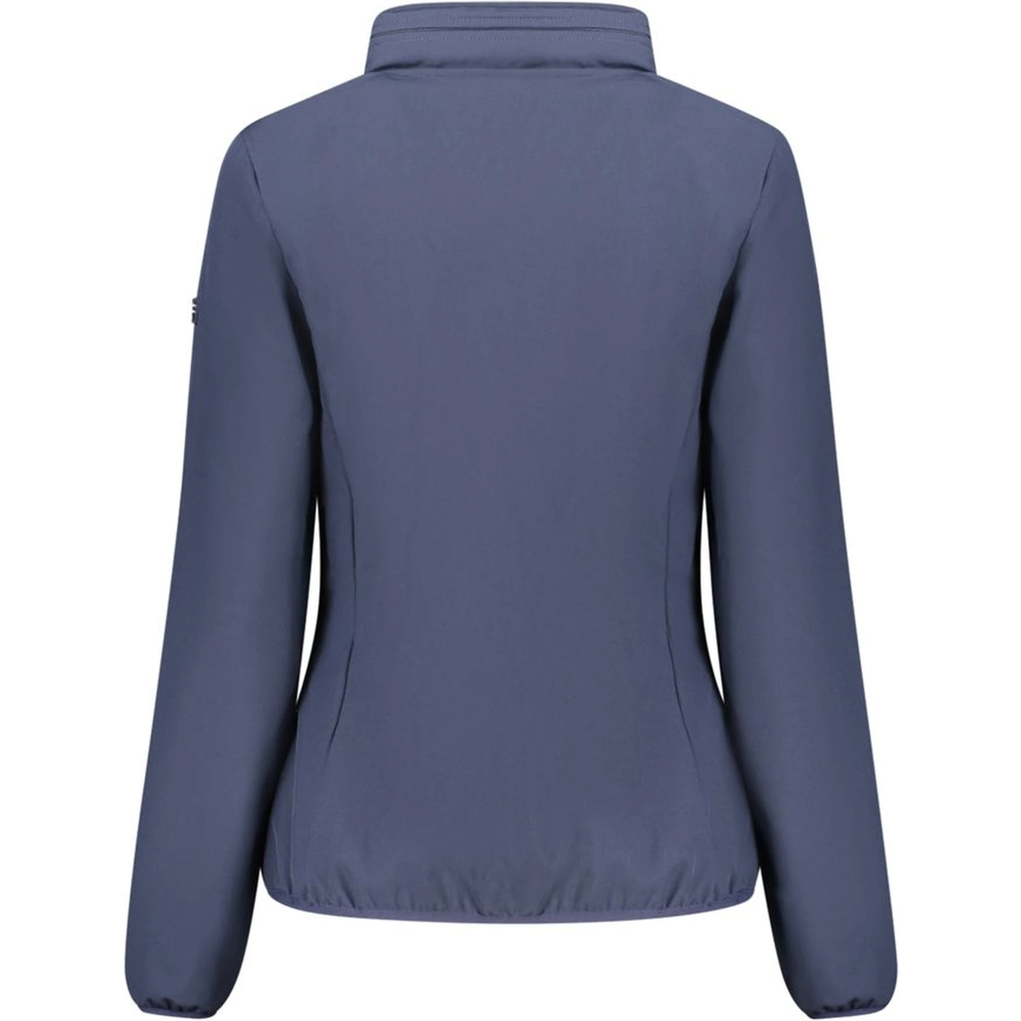Blue Polyester Women's Jacket