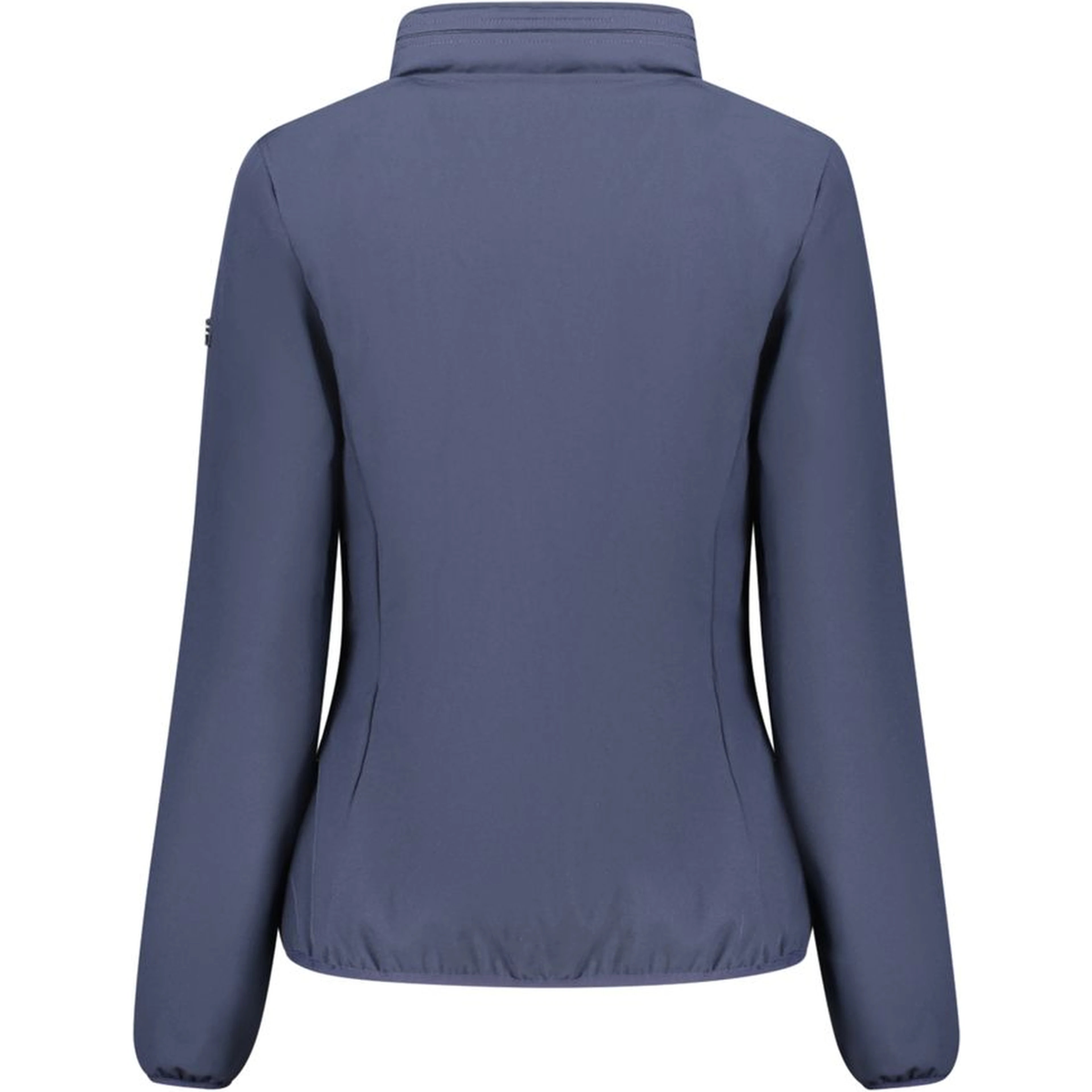 Blue Polyester Women's Jacket
