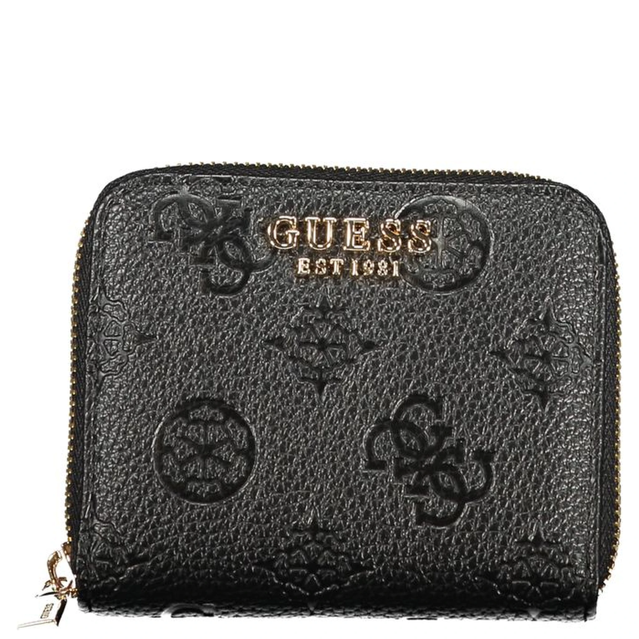 Nero Poliuretano Women Wallet