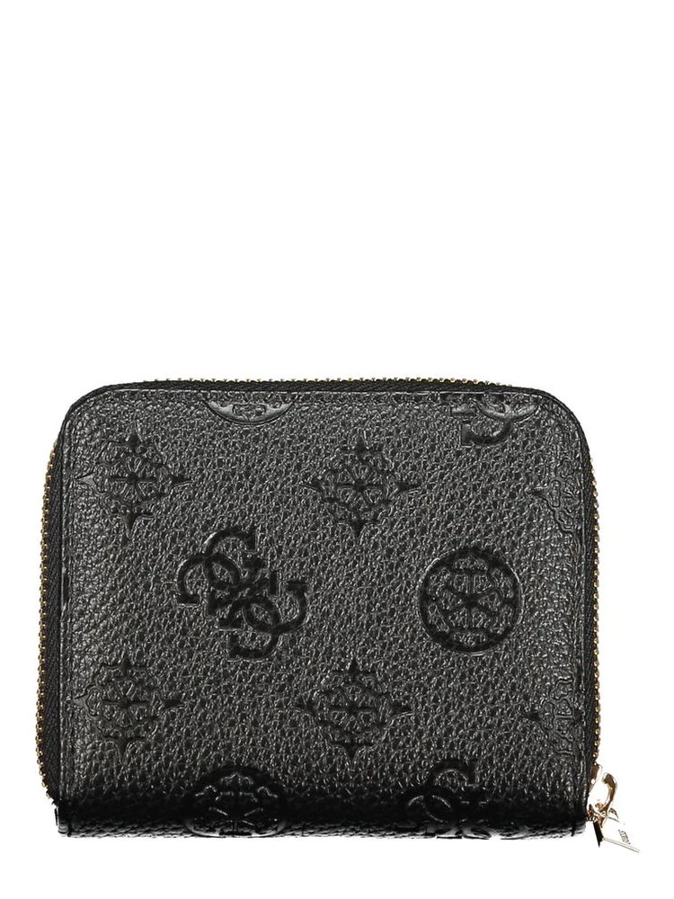 Nero Poliuretano Women Wallet alternative