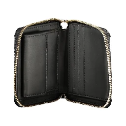 Nero Poliuretano Women Wallet