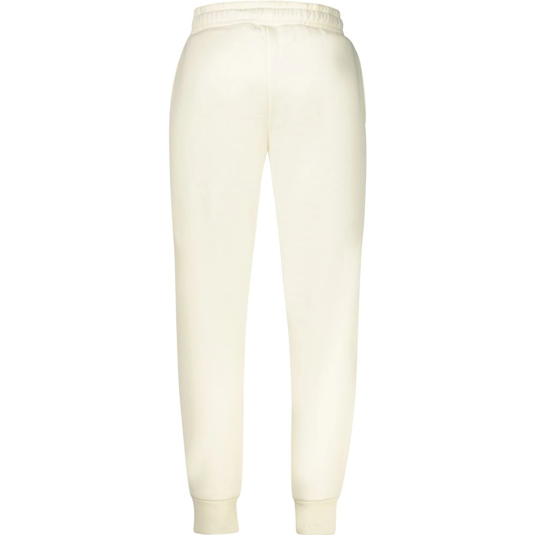 White Cotton Men's Sweatpant