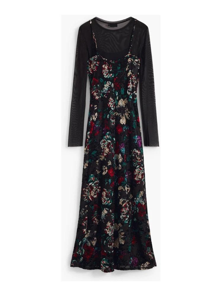 Black Polyester Dress alternative
