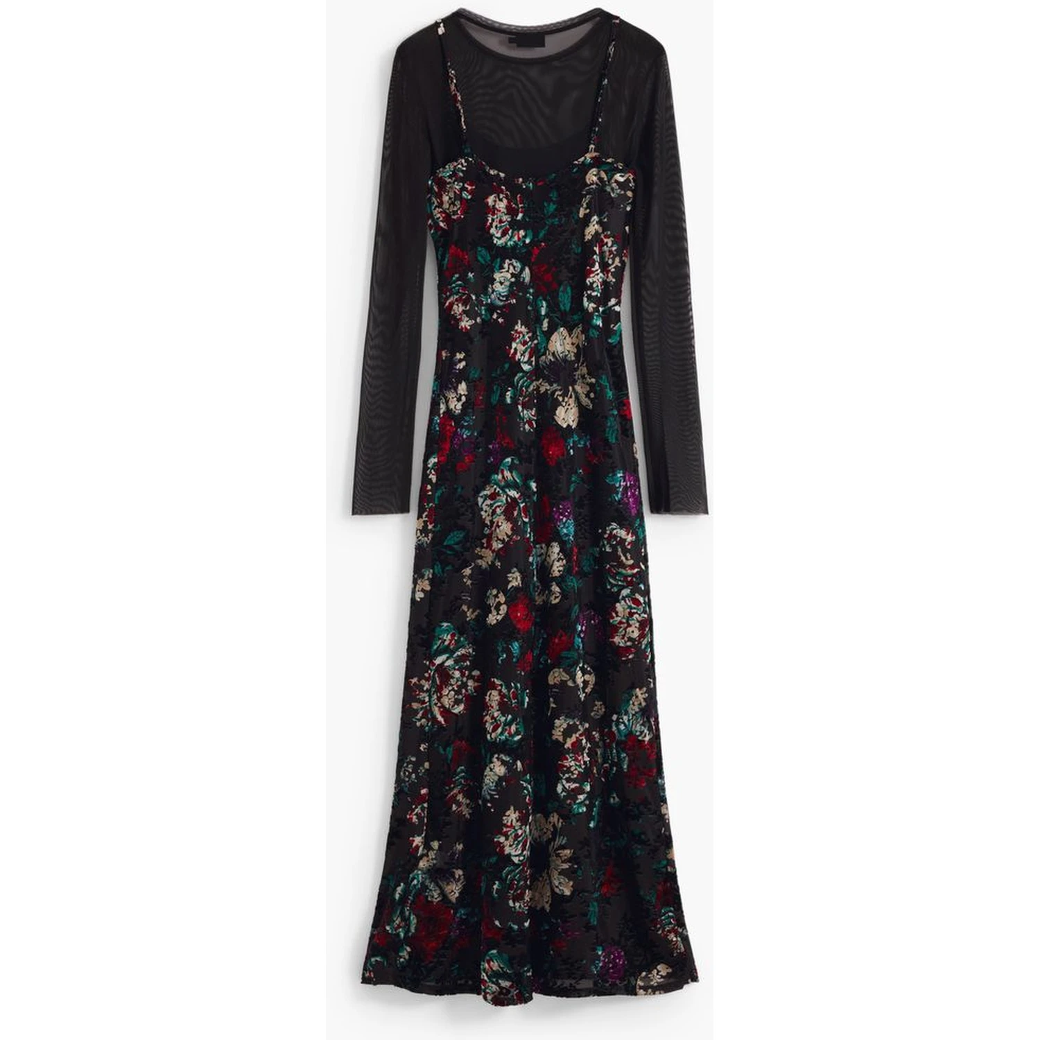 Black Polyester Dress