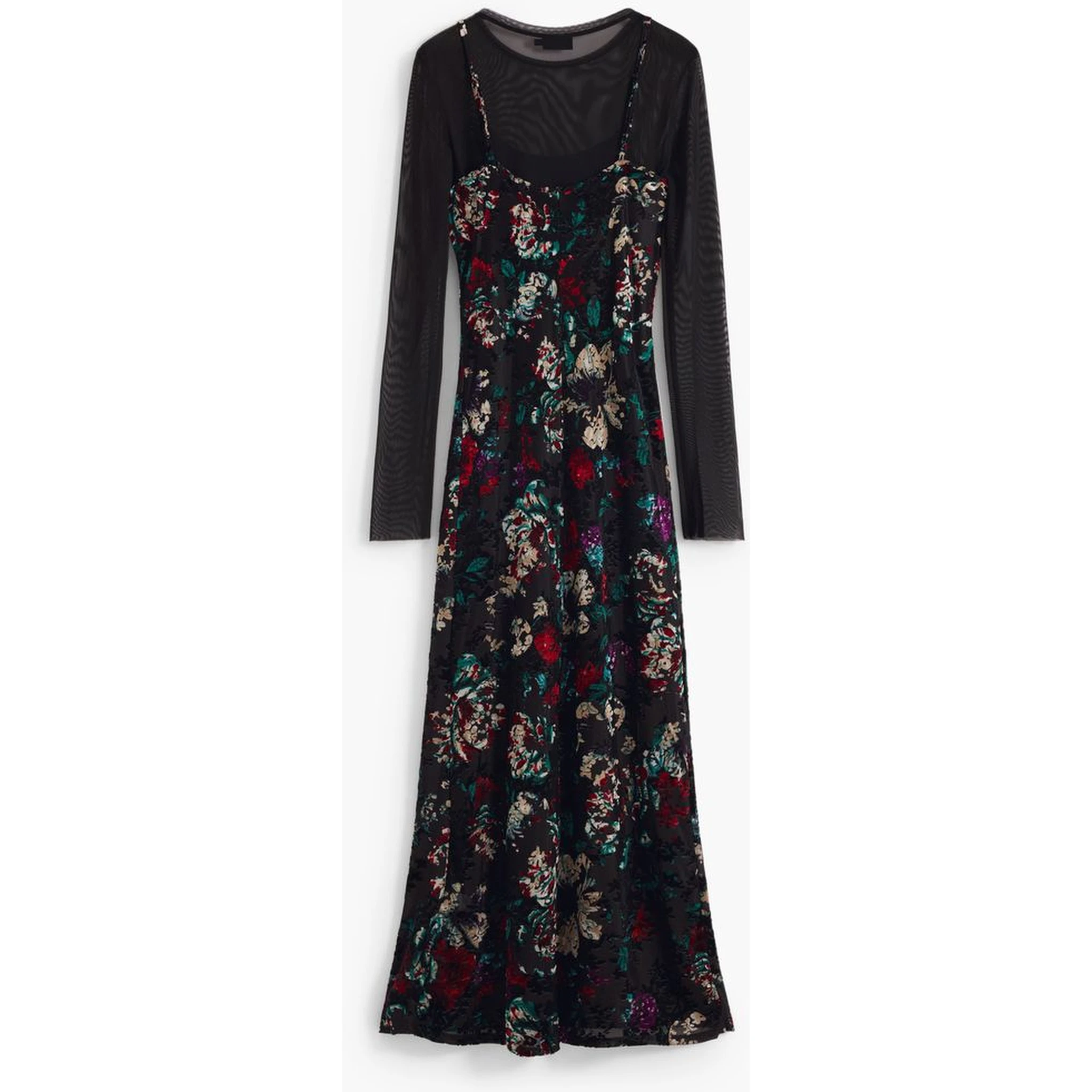 Black Polyester Dress