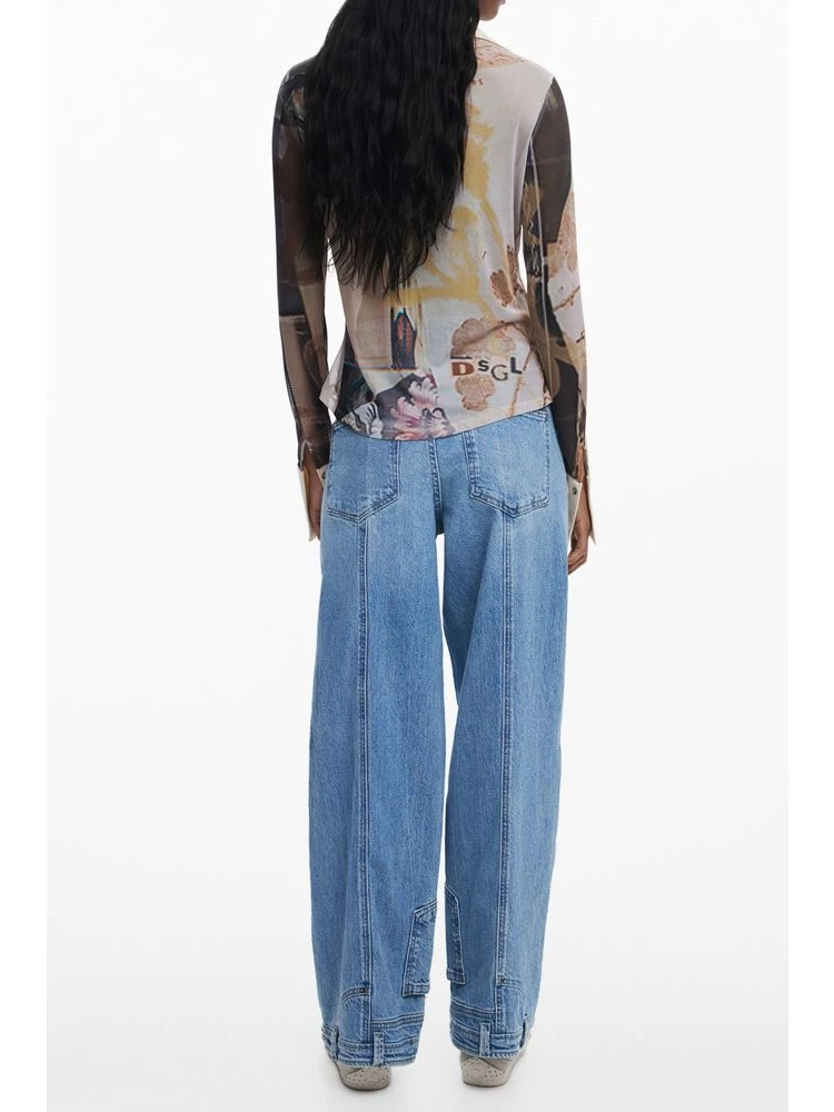 Beige Polyester Shirt alternative