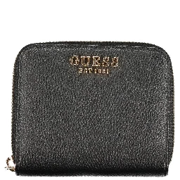 محفظة نسائية سوداء من البولي يوريثان