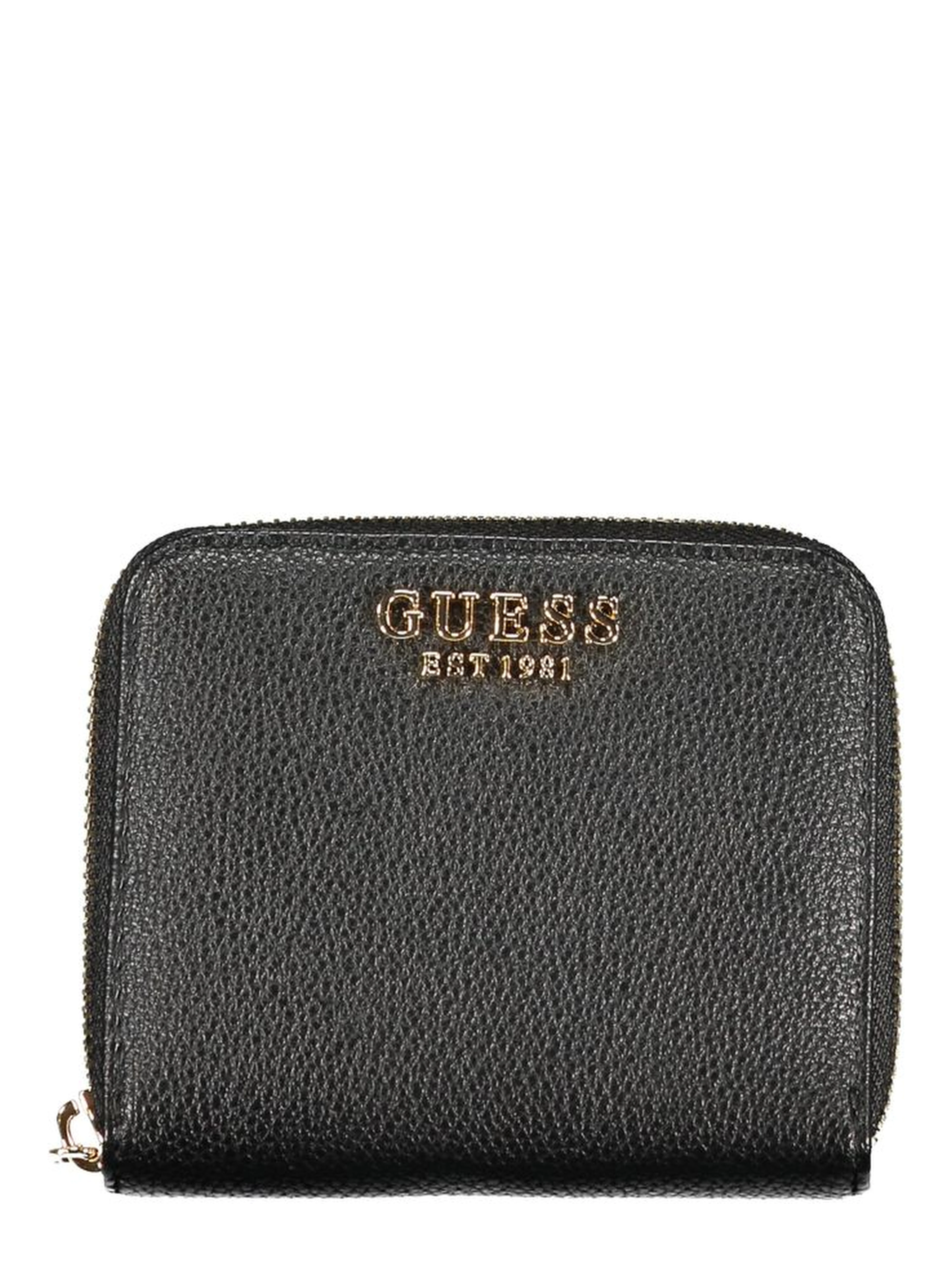 Black Polyurethane Women Wallet
