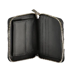 محفظة نسائية سوداء من البولي يوريثان