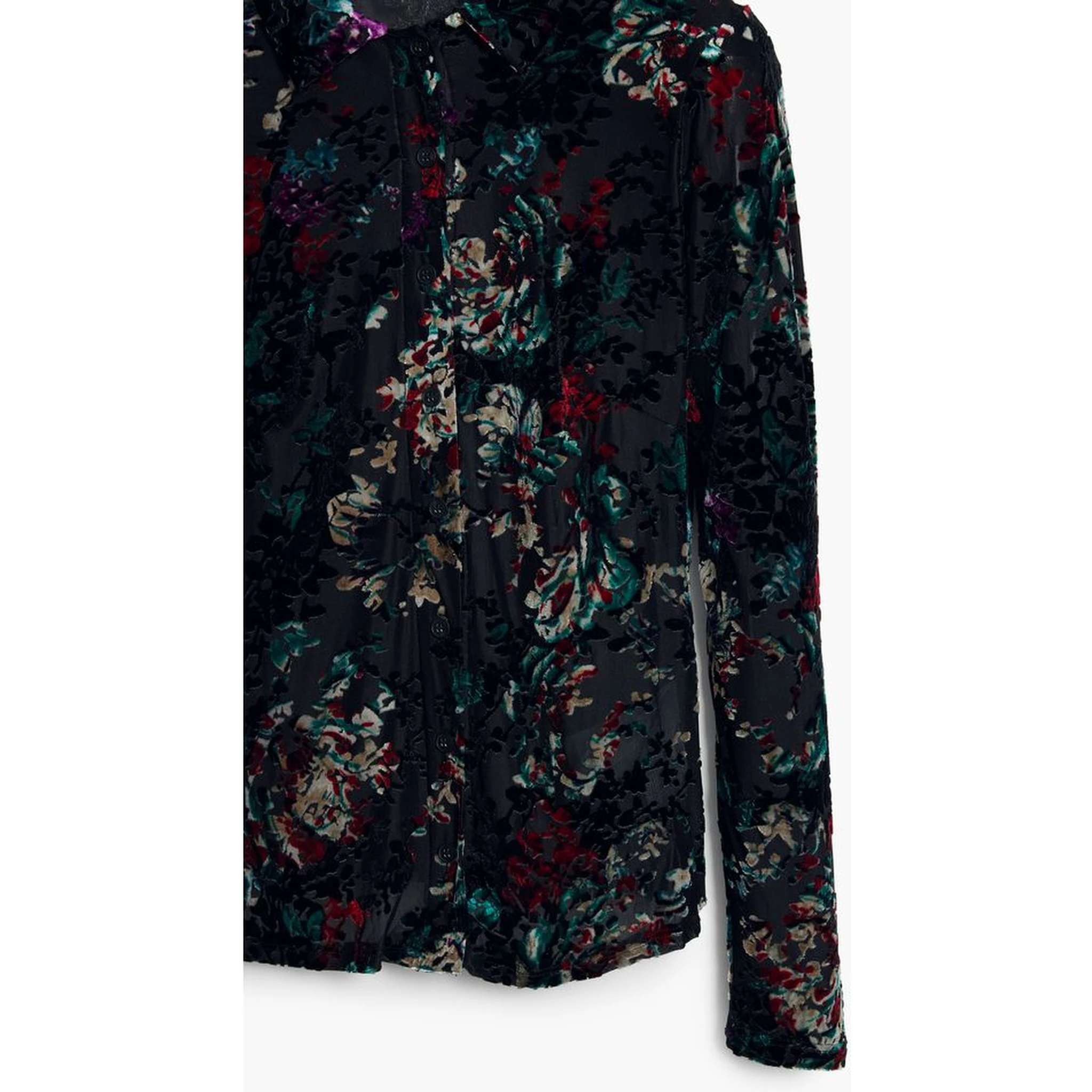 Nero Poliammide Womens Shirt