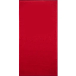 Red Cotton Men's Beach Towel