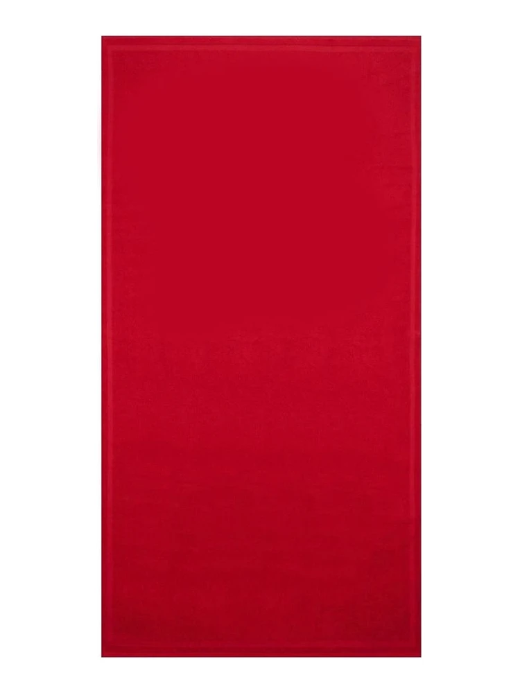 Red Cotton Men's Beach Towel alternative