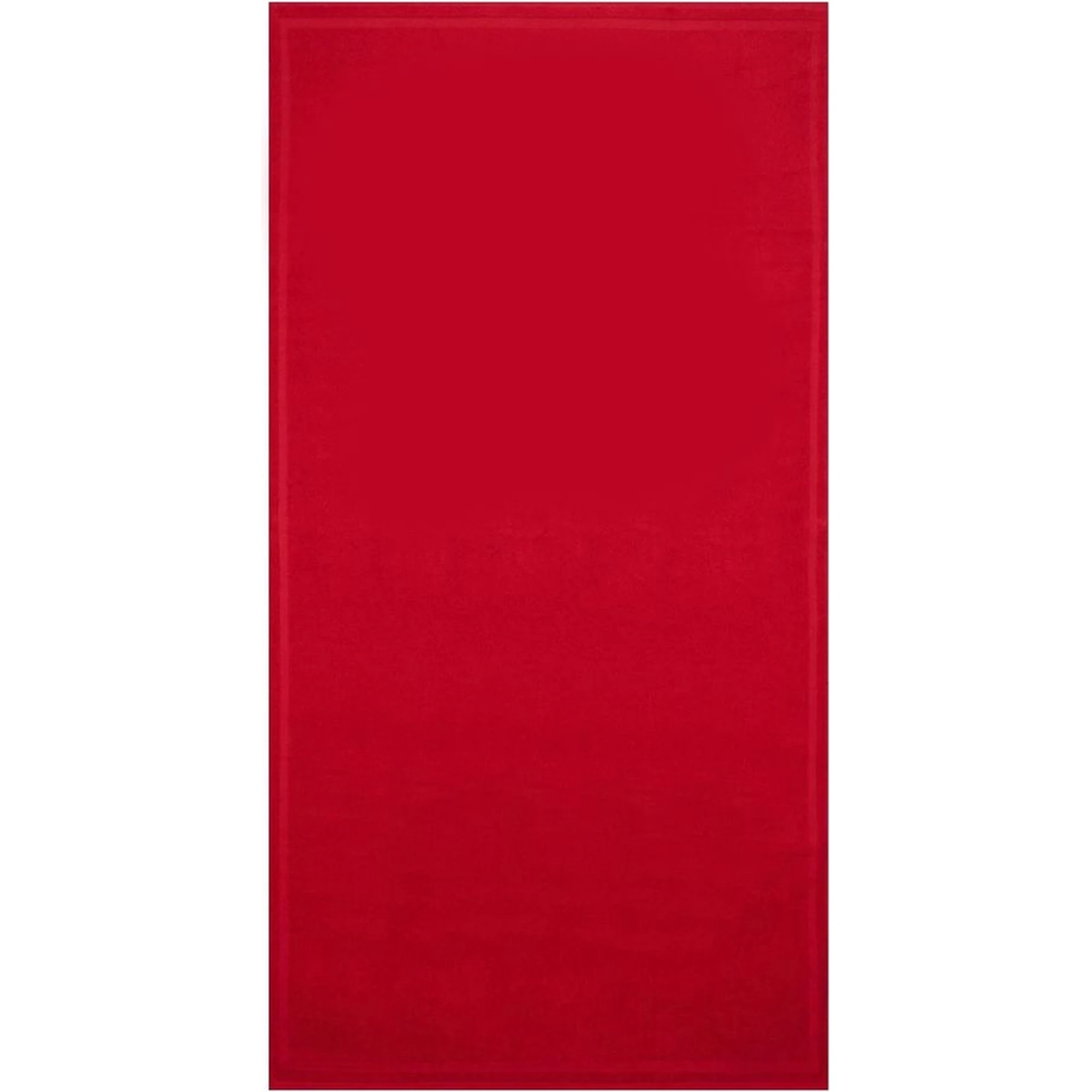 Red Cotton Men's Beach Towel