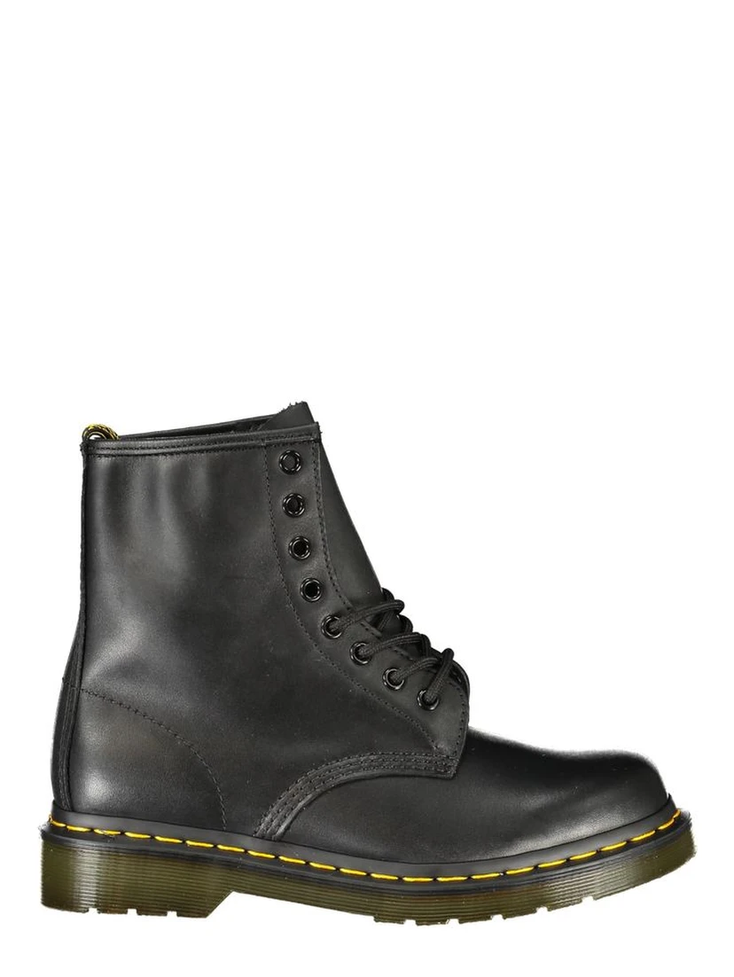 Nero Leather Unisex Ankle Boot