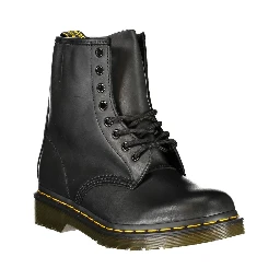 Nero Leather Unisex Ankle Boot