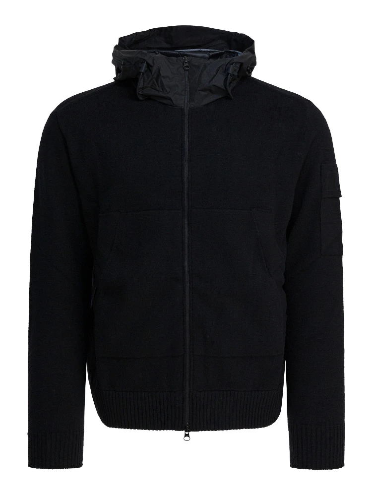 "Metropolis Series" zipped sweater