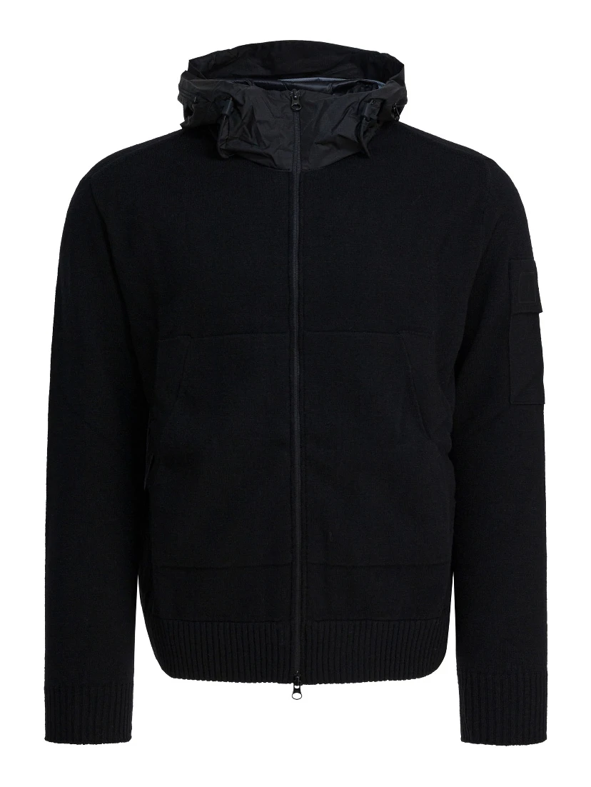 "Metropolis Series" zipped sweater