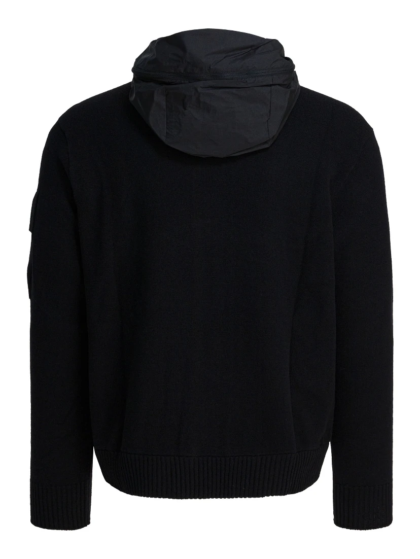 "Metropolis Series" zipped sweater