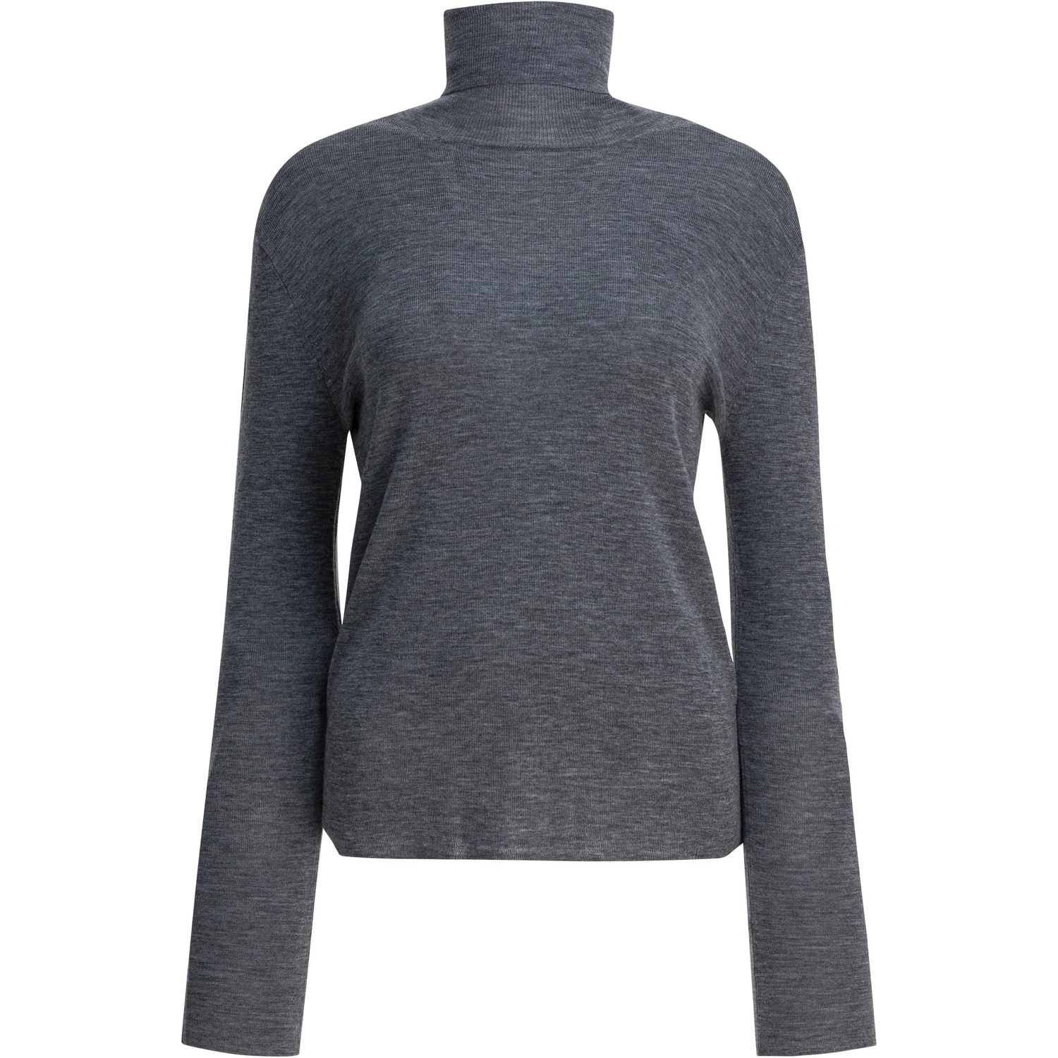 Wool turtleneck sweater