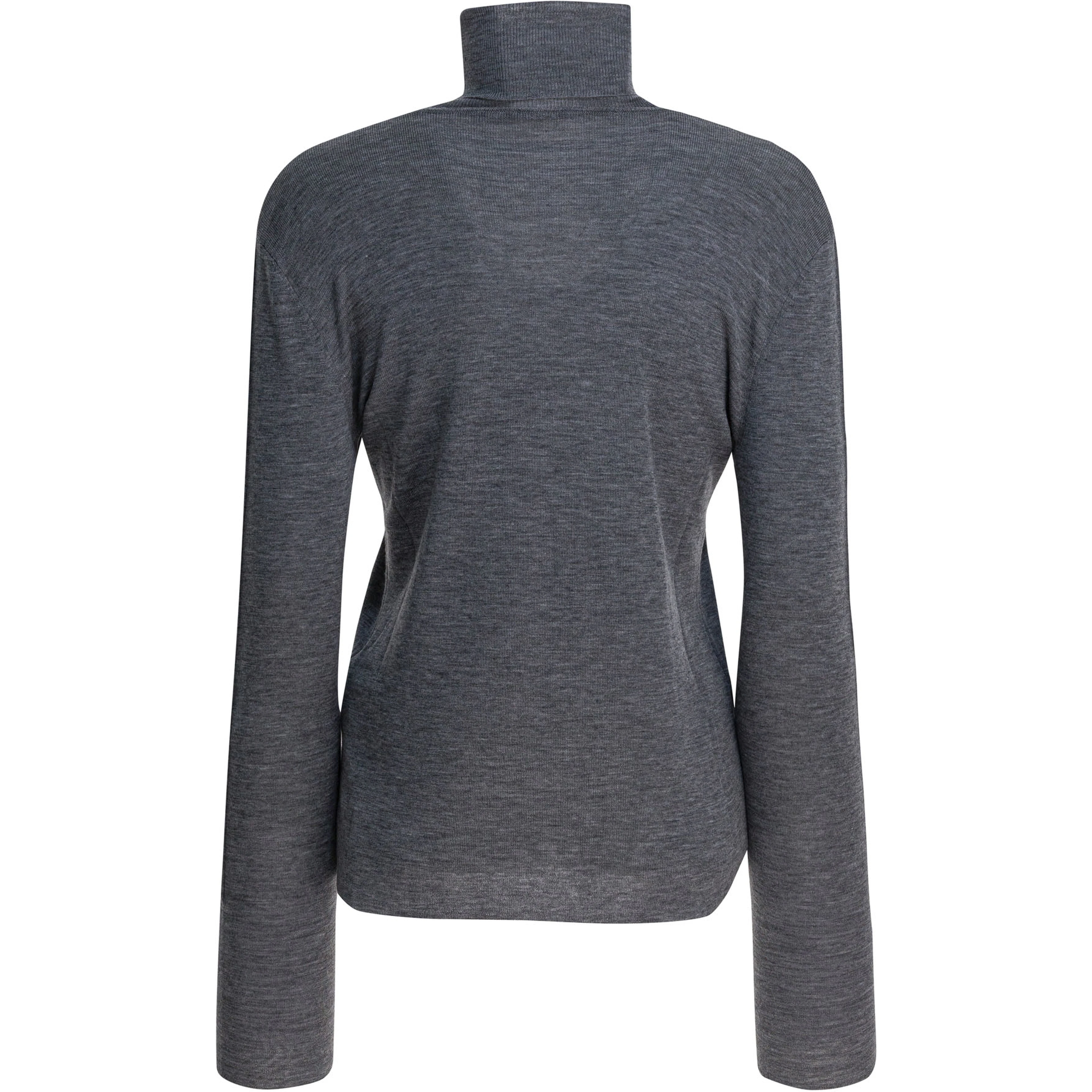 Wool turtleneck sweater