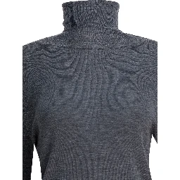 Wool turtleneck sweater
